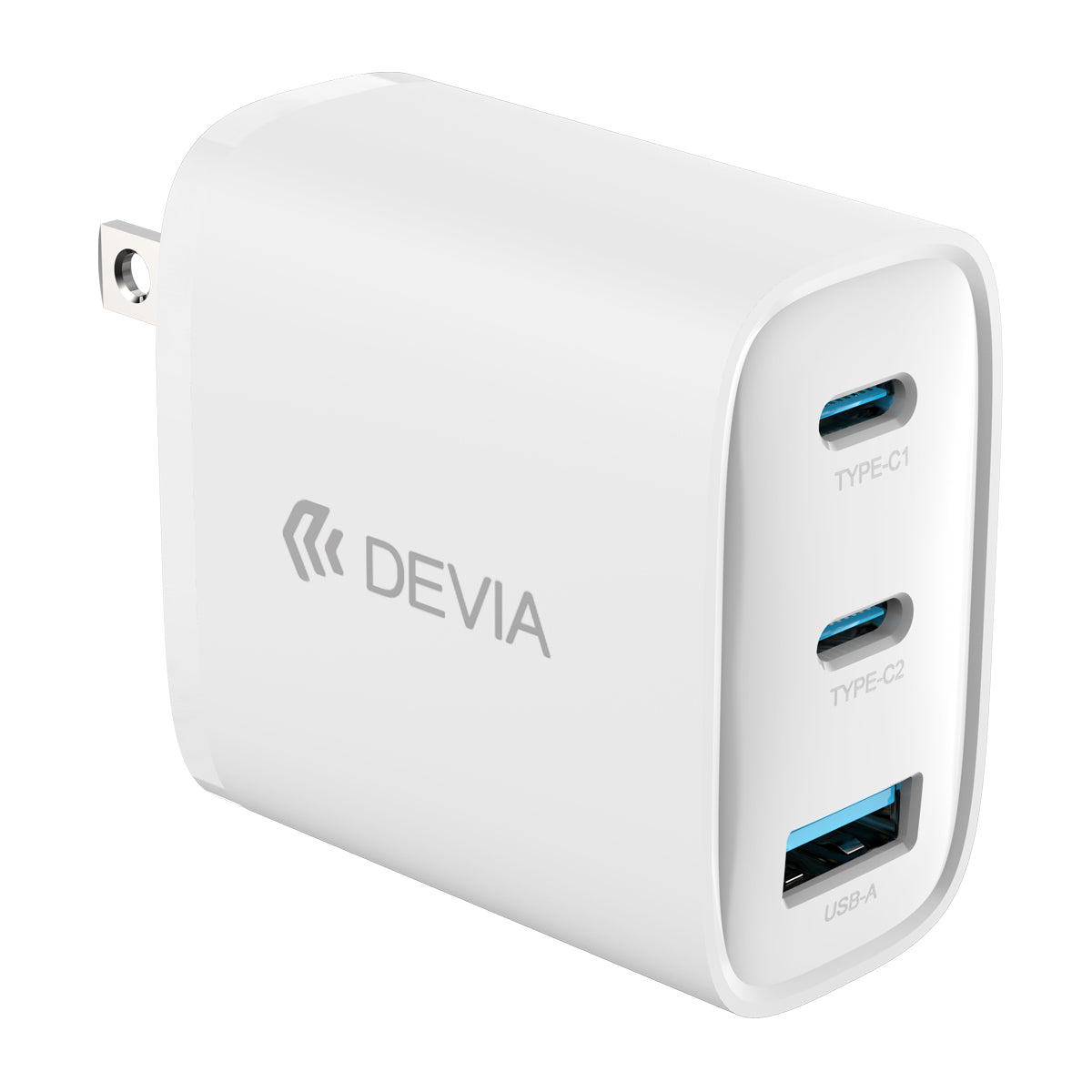 Cargador Devia Speed 65W 2Tc-1