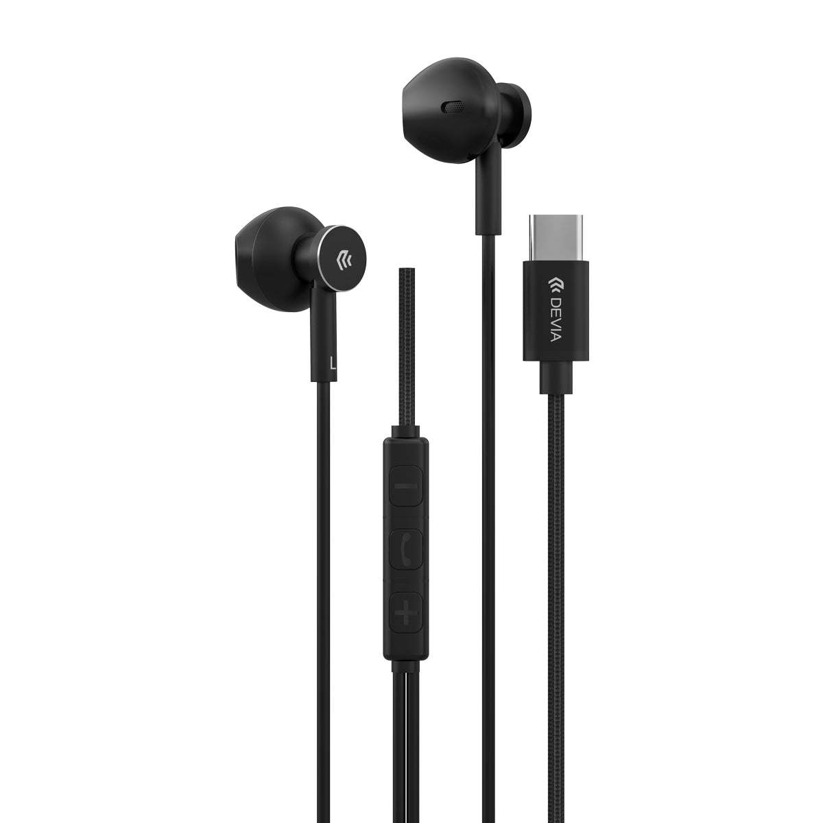 Audífonos Devia Metálicos Alámbricos Smart Series M2