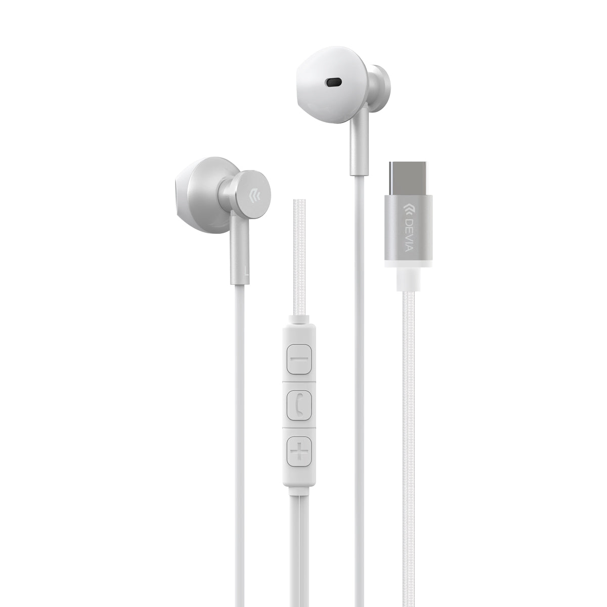 Audífonos Devia Metálicos Alámbricos Smart Series M2