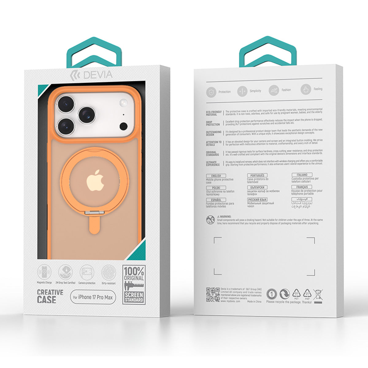 Funda Devia Mag Iphone 17 Pro Brack 360