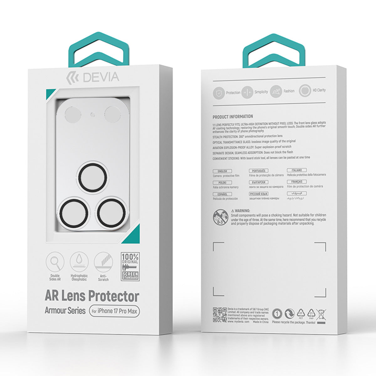 DEVIA FUNDA CAM IPH17