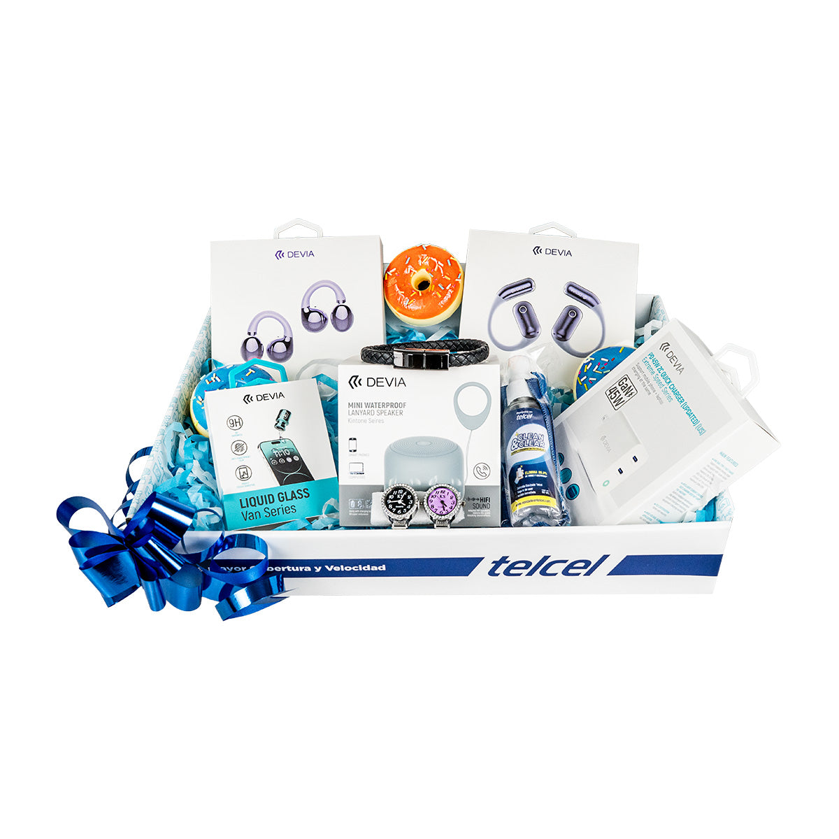 Canasta Devia Sonido y Energía Portátil