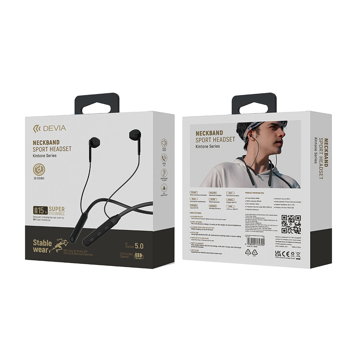 Audífonos Devia Neckband Sport Earphone
