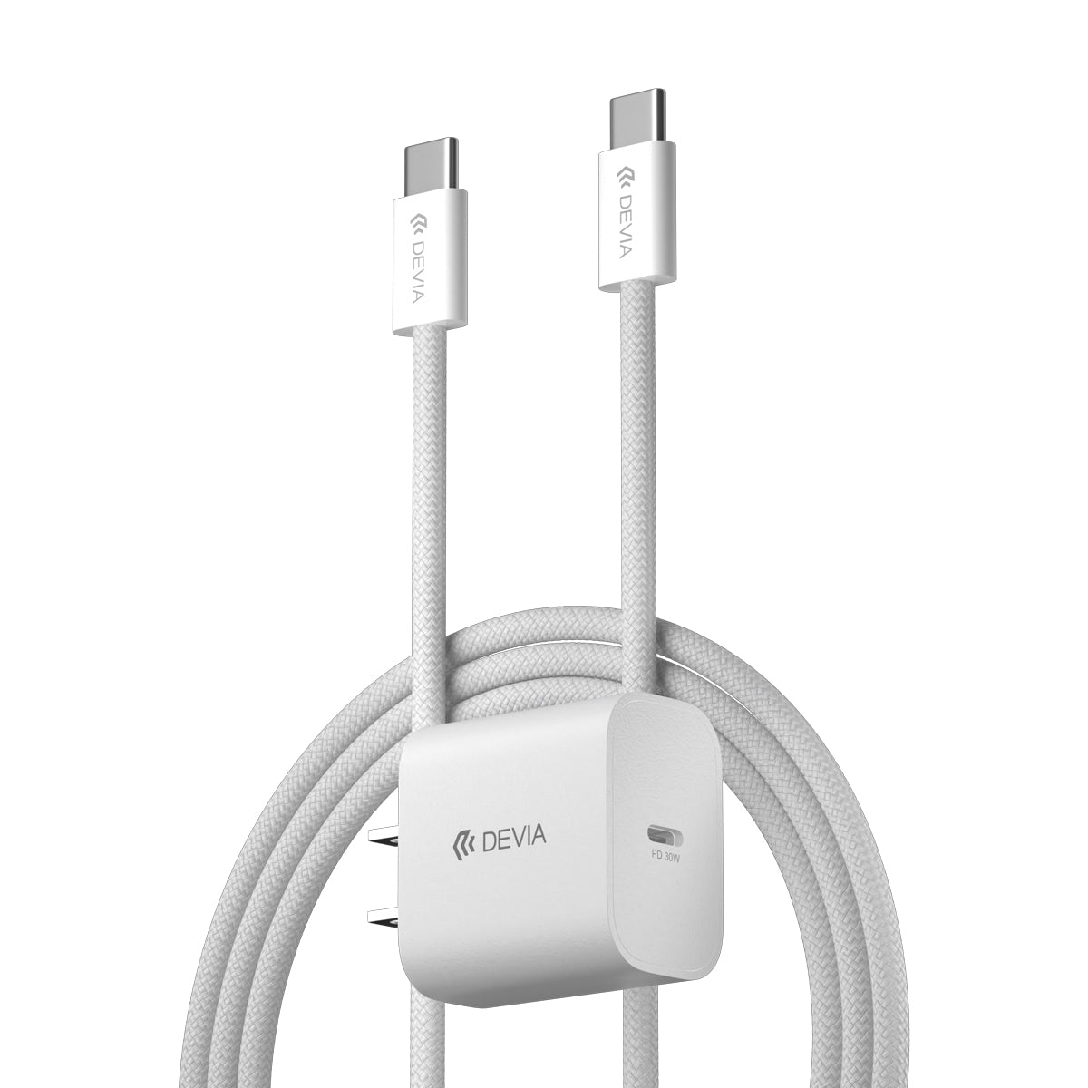 Cargador Devia 30w Con Cable C a C