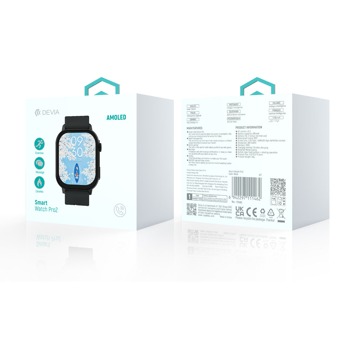 Smartwatch Devia Pro 2
