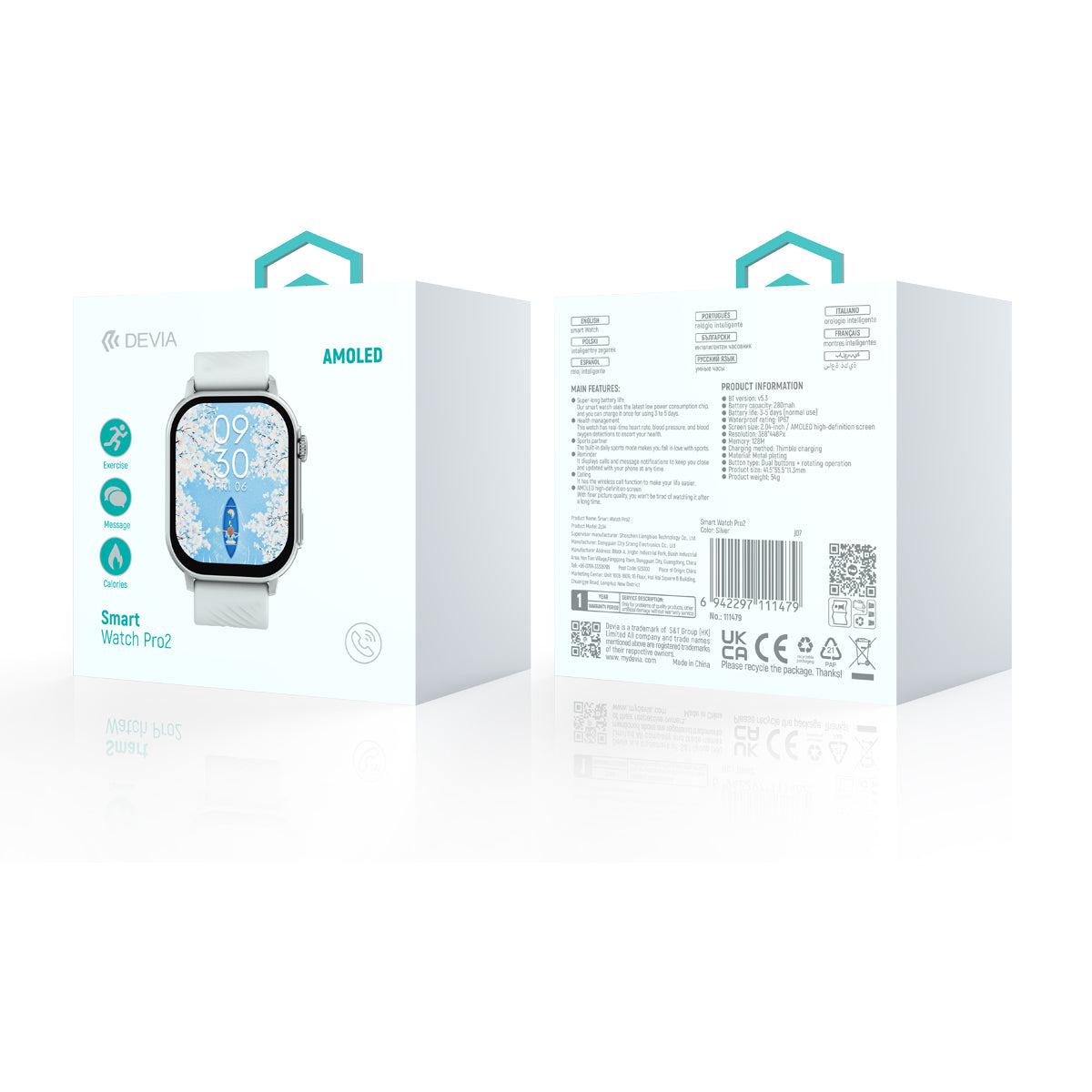 Smartwatch Devia Pro 2