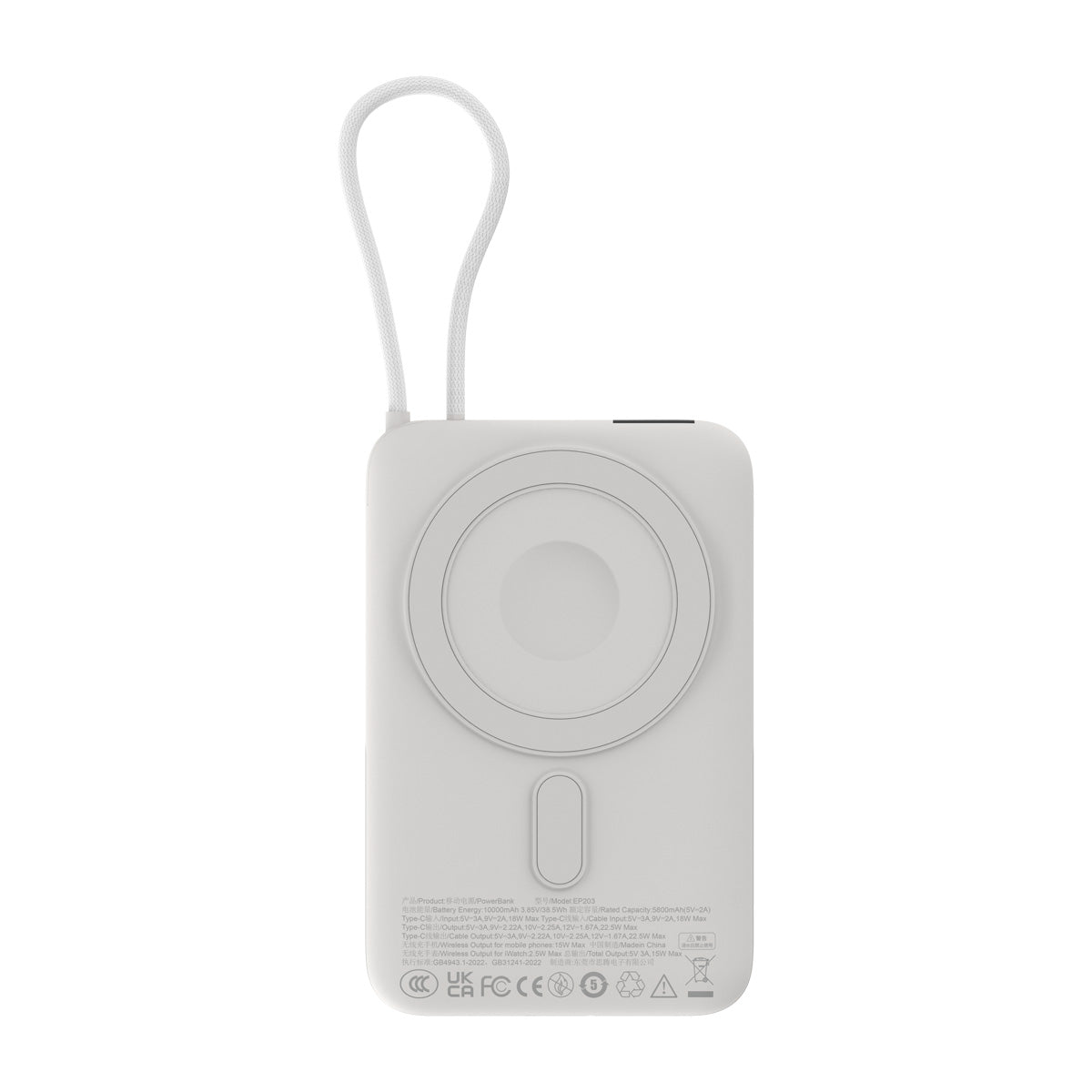 Bateria Devia Portatil 10K22.5W 4En1 Xs