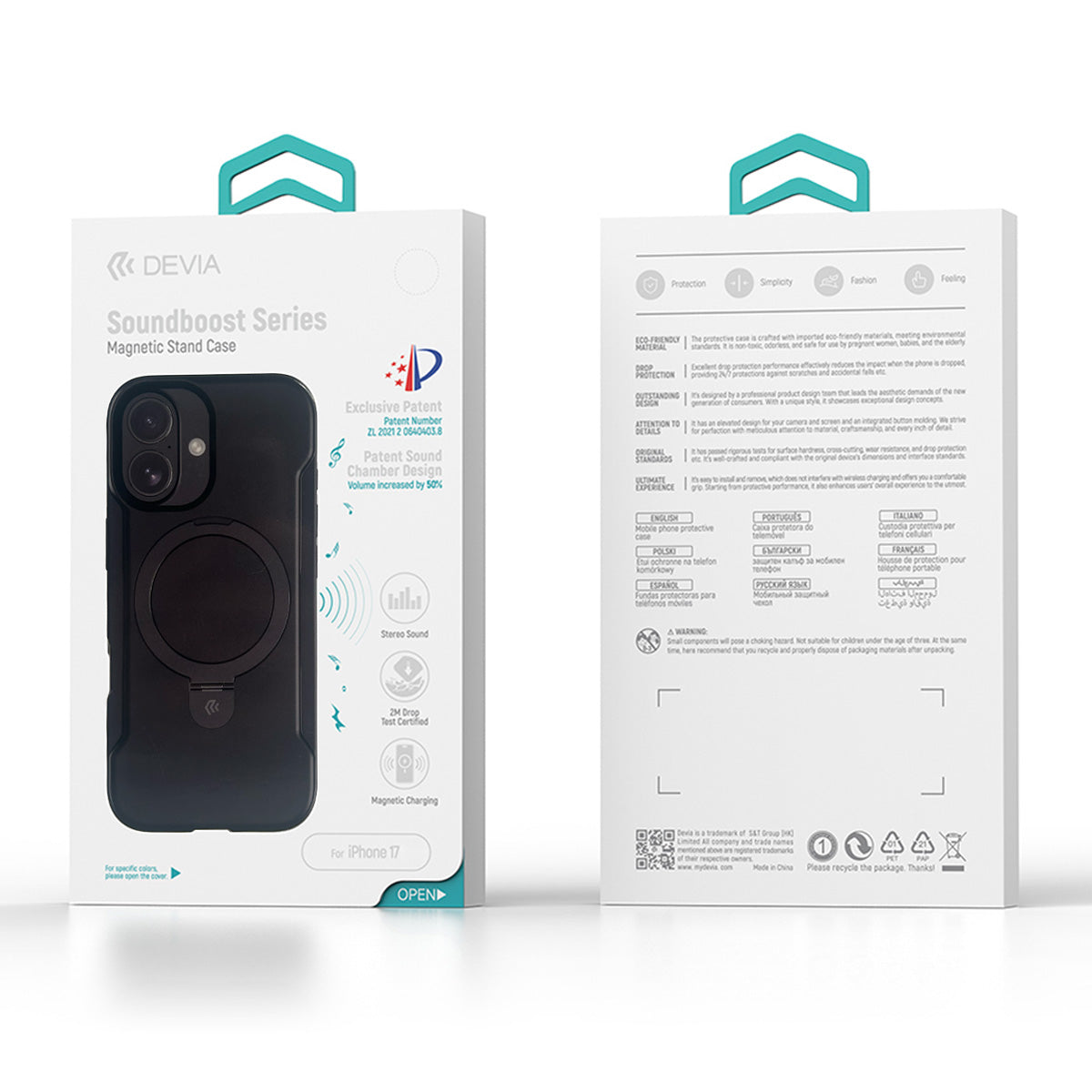 Funda Devia Sound Brack iPhone 17