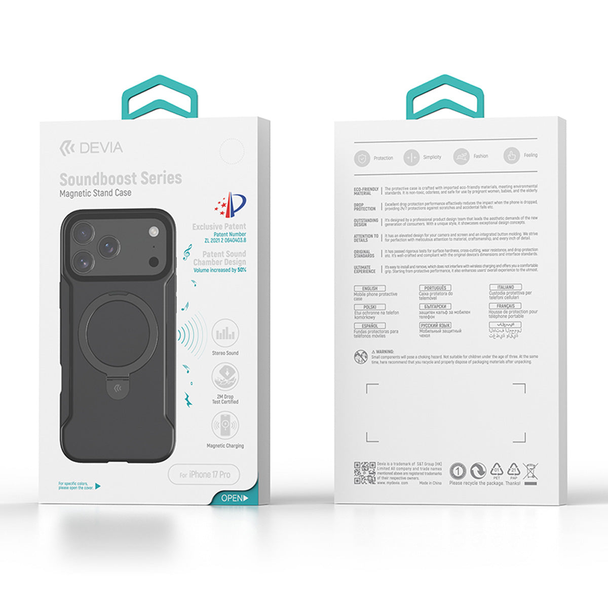Funda Devia Sound Brack iPhone 17 Pro