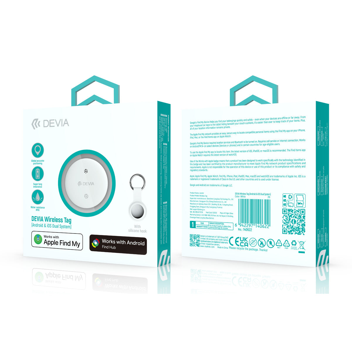 Gadgets Devia Drop Tag Dual (iOS – Android)