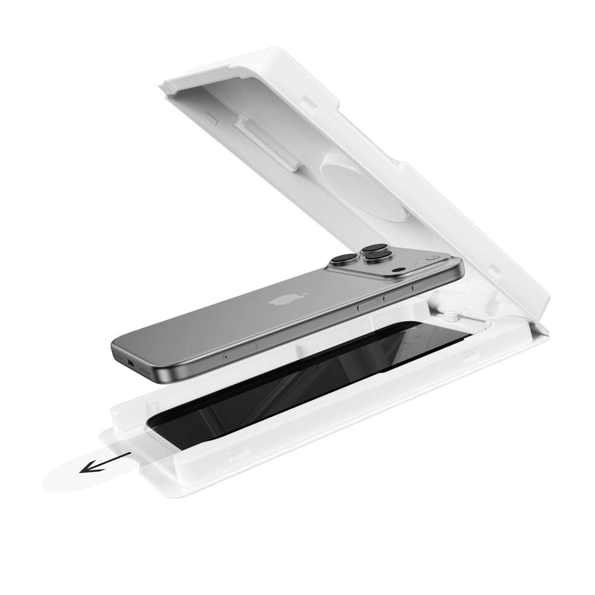 Mica Devia Cristal Templado Hd Privacidad Iphone 18 Pro