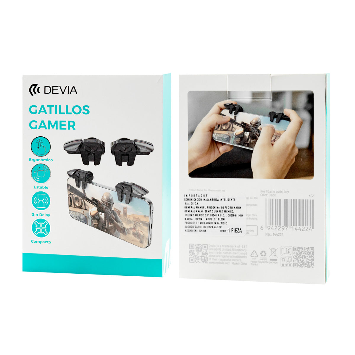 Gadgets Devia Gatillos Game Pad Pro 1