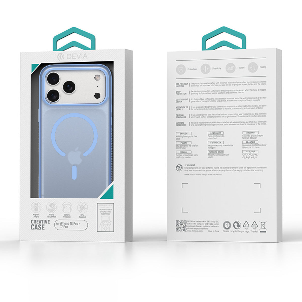 Funda Devia Magsafe L-Ripple iPhone 18 Pro
