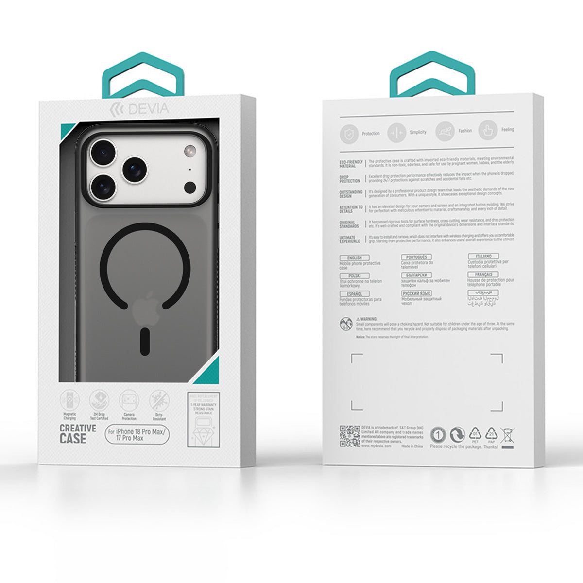 Funda Devia Magsafe L-Ripple iPhone 18 Pro Max