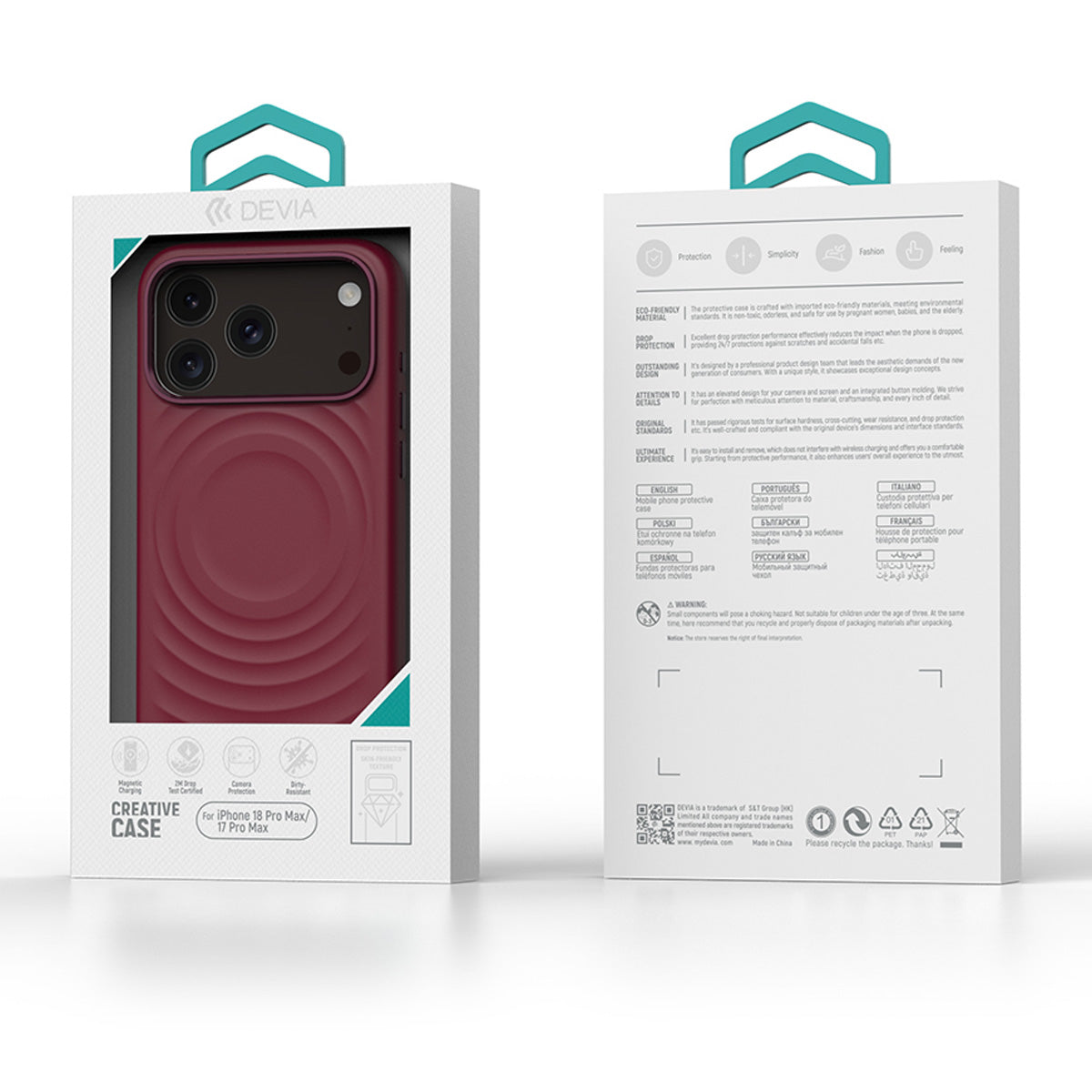 Funda Devia Magsafe iPhone 18 Pro Max