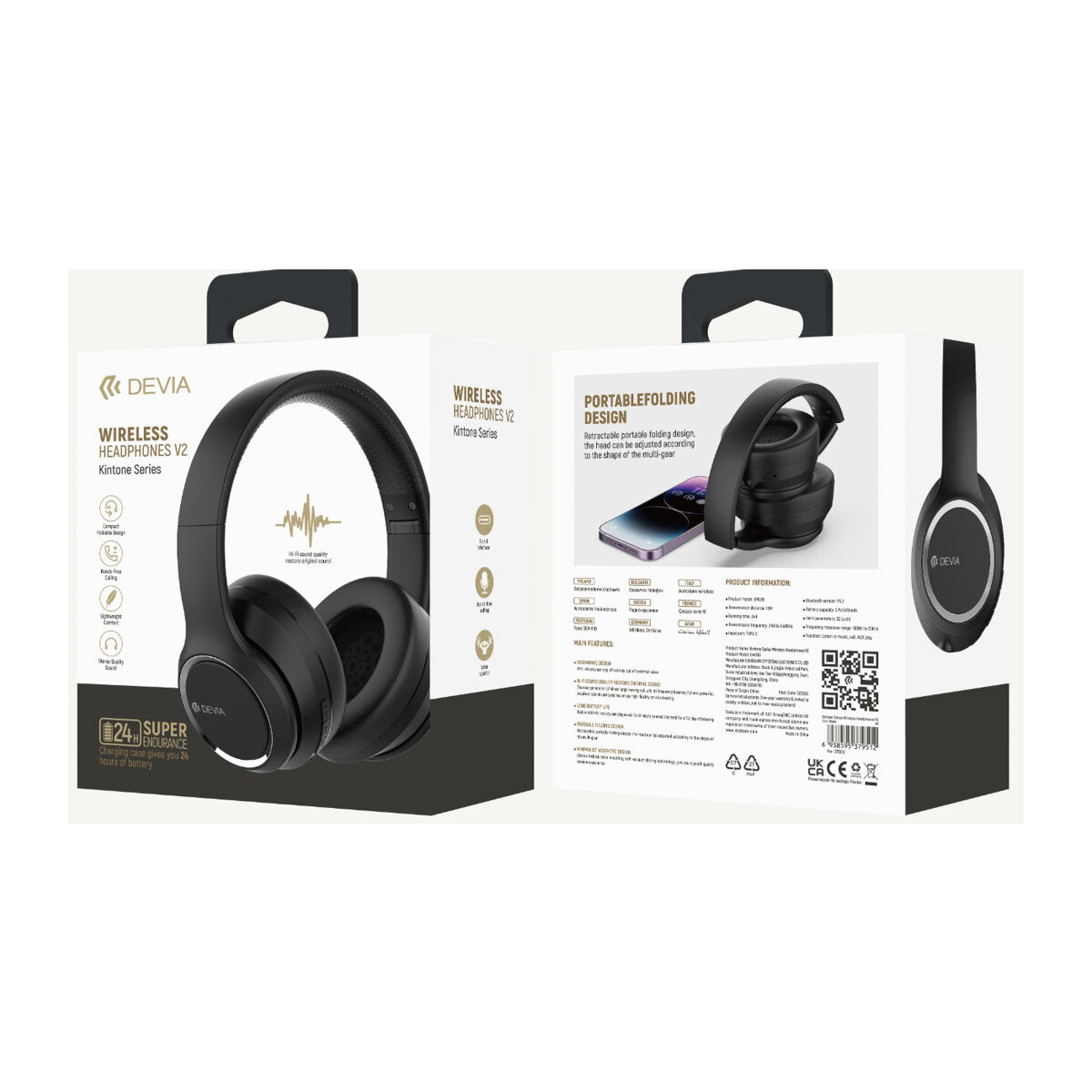 Audífonos Devia Wireless Headset v2